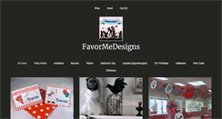 Desktop Screenshot of favormedesigns.com